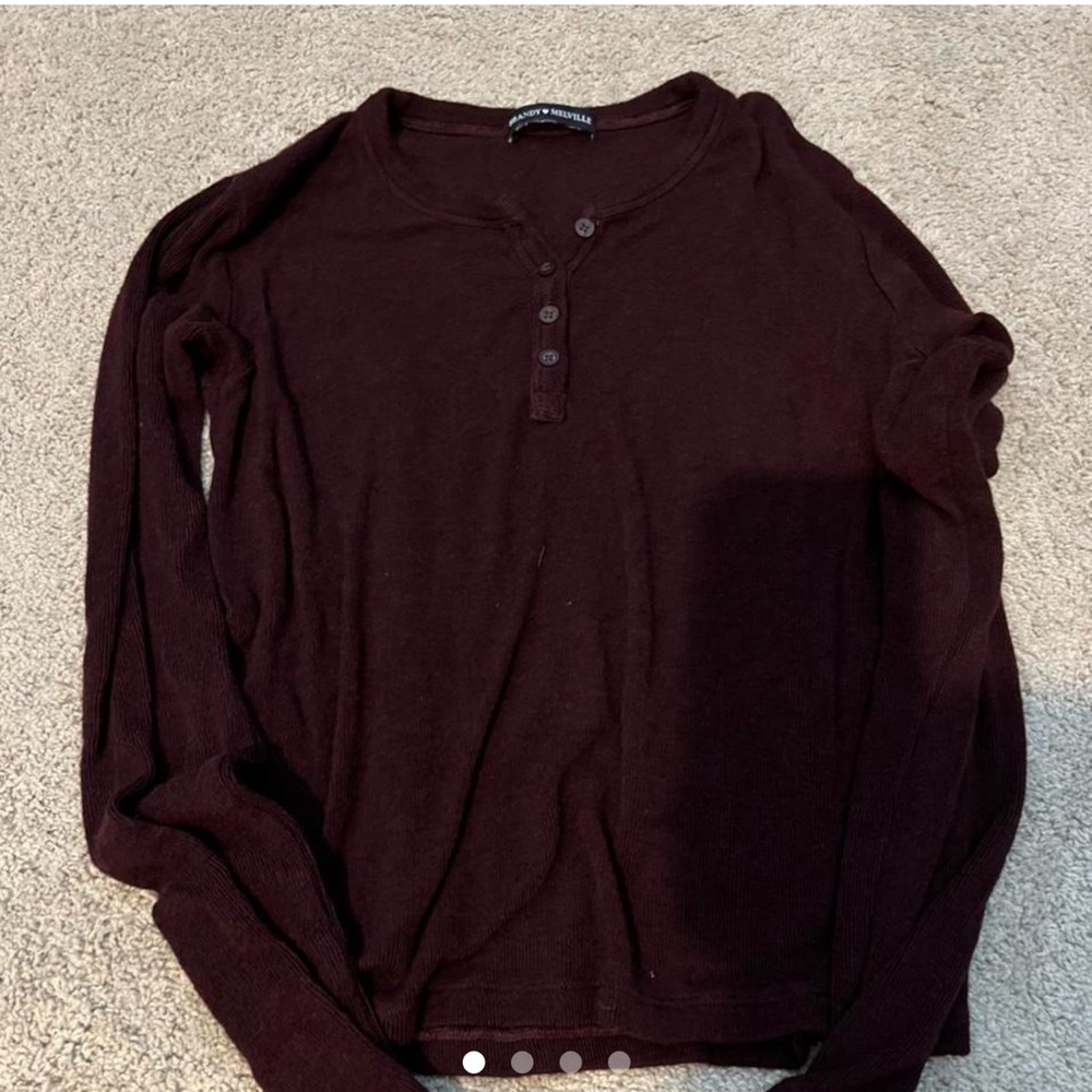 Brandy Melville callan thermal long sleeve size S